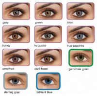 Freshlook colour contact lenses